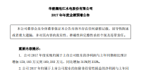 華能水電2017年年度業(yè)績預(yù)計(jì)同比增長313%到333%