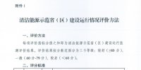 能源局關于建立清潔能源示范省（區）監測評價體系（試行）的通知