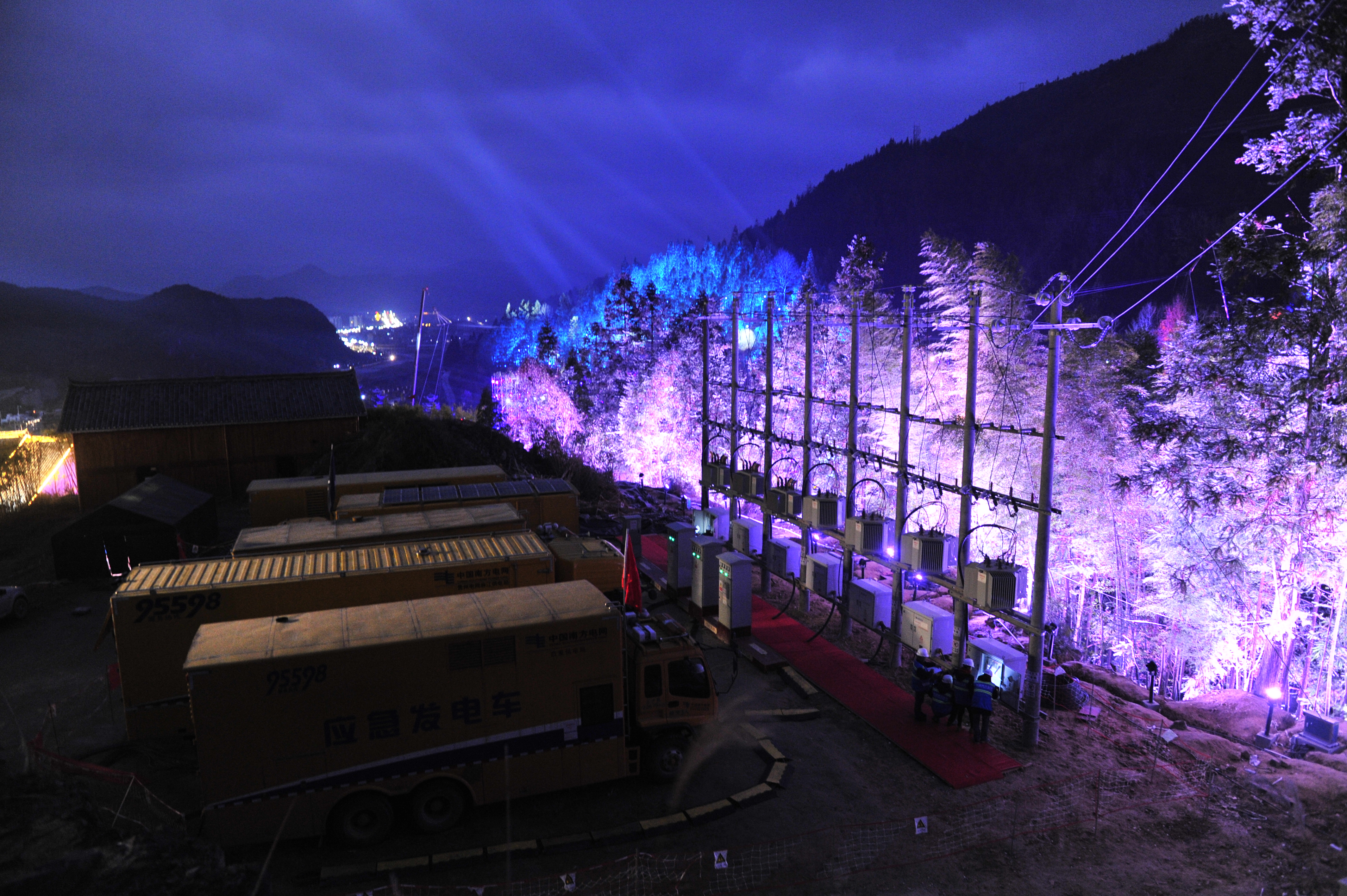 貴州電網春晚黎平分會場保電準備就緒