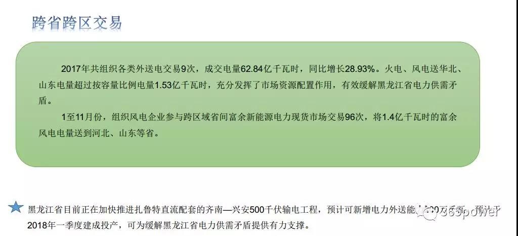 干貨！東北、西北區域2017售電市場情況