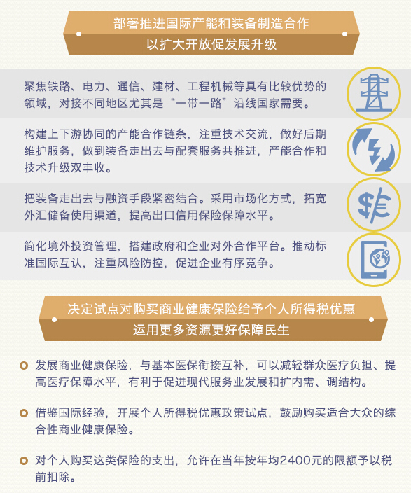 國務院常務會議：聚焦電力、通信等領域 推進國際產能合作