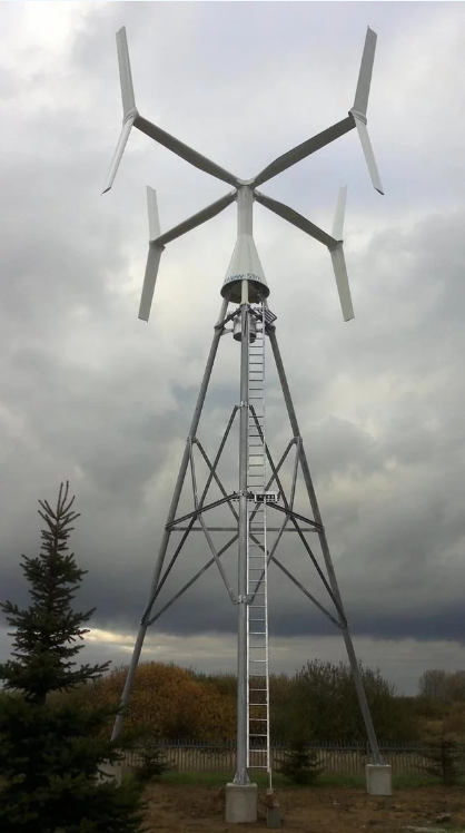 號稱世界第一！兩級風輪風力發電機組