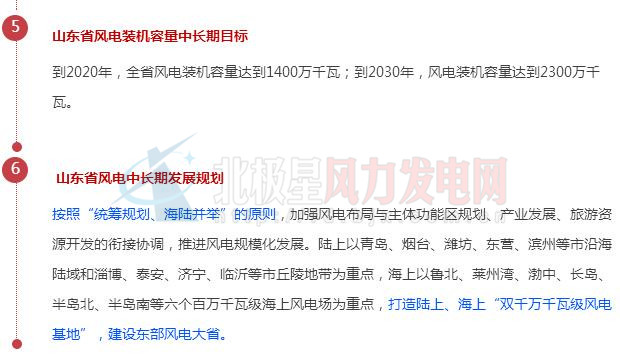 數說山東風電2016-2030