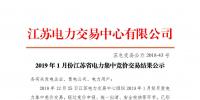 售電錦鯉！江蘇2019年1月集中競價價差1毛/千瓦時！