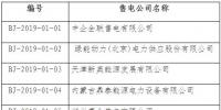  北京公示中企全聯售電有限公司等11家售電公司