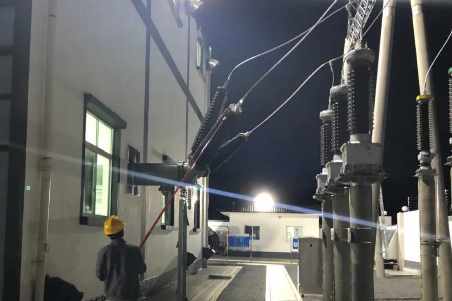 祿豐配售電公司110kV碧城園區輸變電項目通電運行