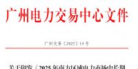 南方區域電力市場跨省多年期市場也開了嗎？